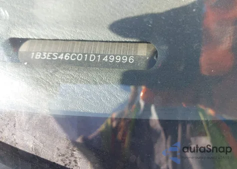 2001 Dodge Neon Se z USA, uszkodzony, nr VIN 1B3ES46C01D149996